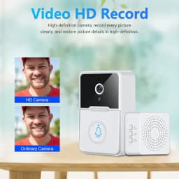image-Wireless Security Smart WiFi Doorbell Intercom Video Camera Door Ring