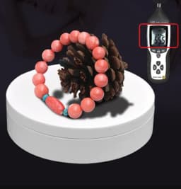 image-360° Electric Motorized Rotating Display Stand Jewelry Photography