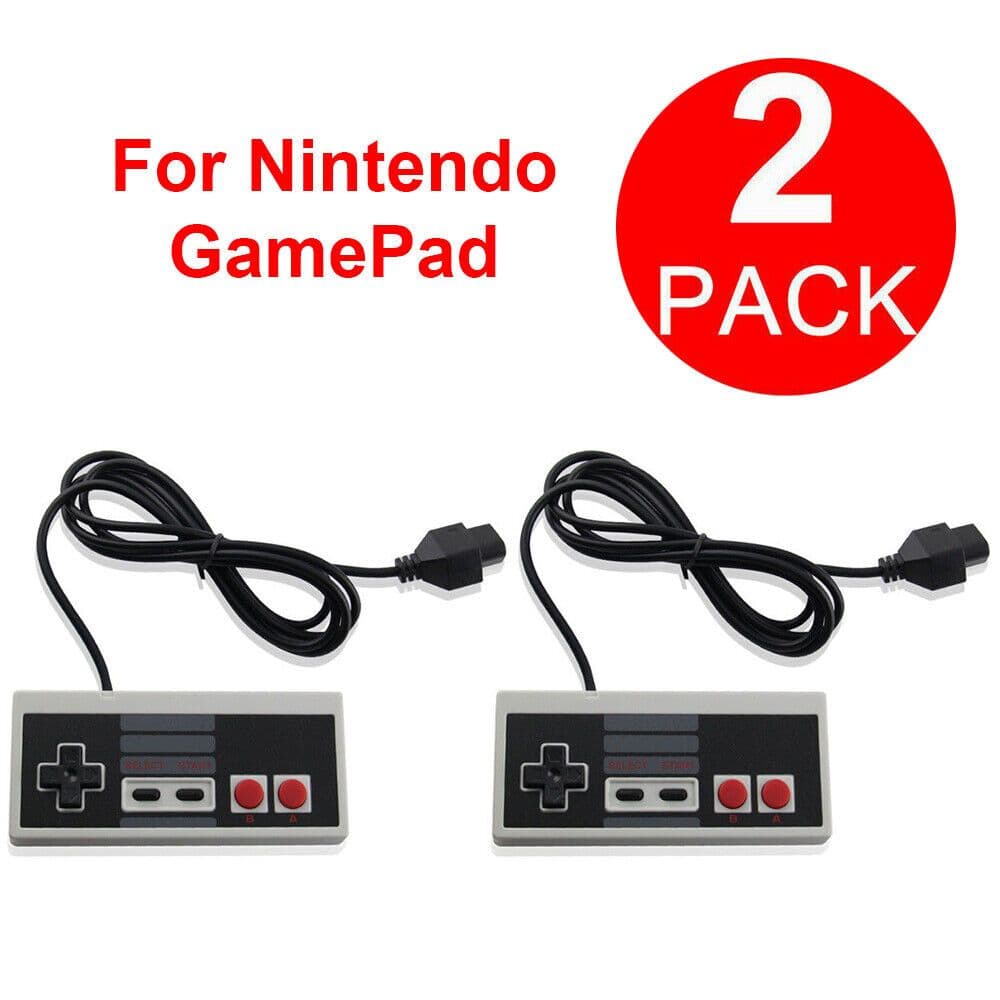 image-2 Pack Controller For NES-004 Original Nintendo NES Vintage Console