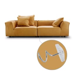 image-50 Pcs Upholstery Tacks Headliner Pins Clear Heads Twist Bed Fabric