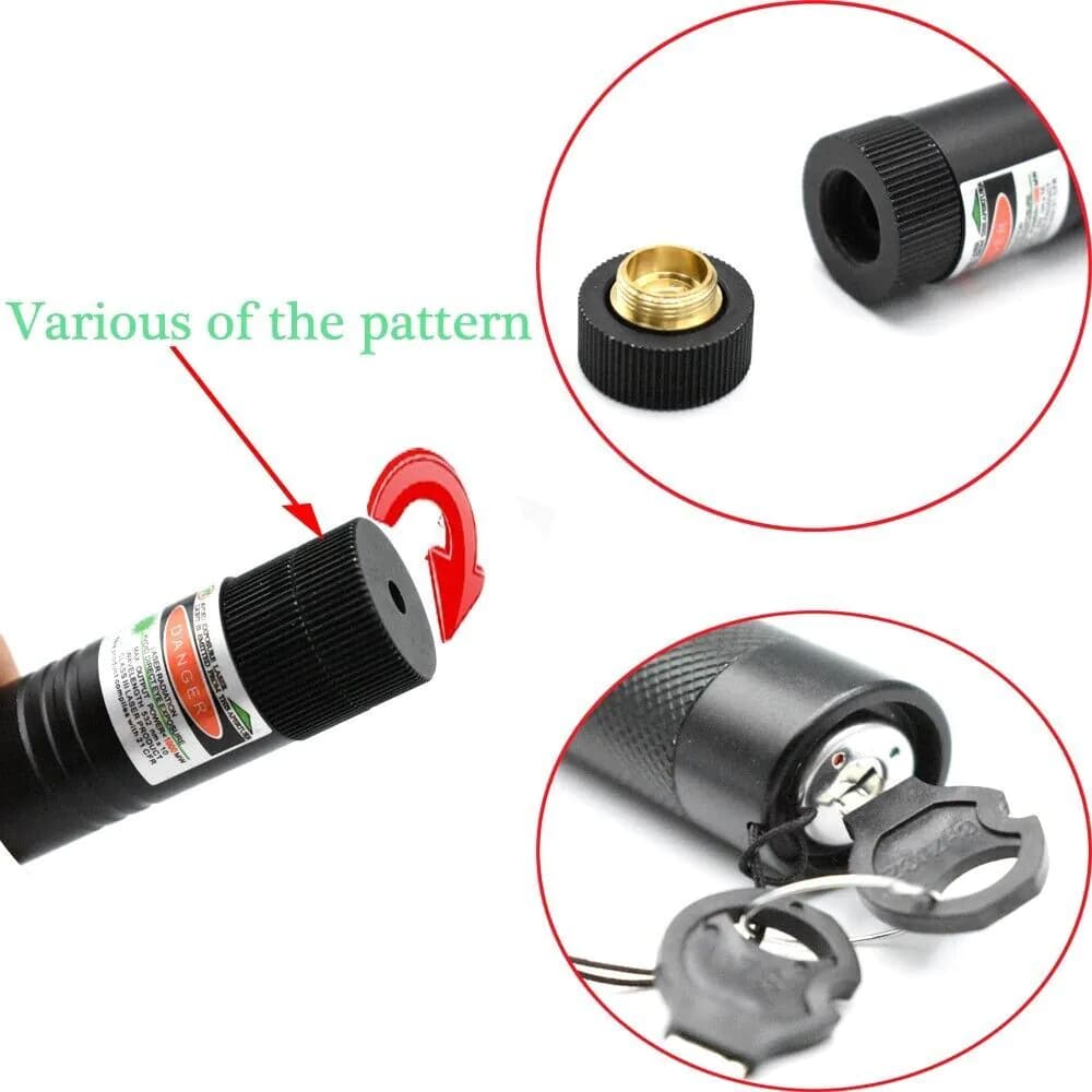 image-900Miles Rechargeable Lazer Green Laser Pointer Pen Astronomy Visible