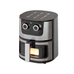 image-8L Smart Visual Air Fryer - Stainless Steel 1400W Oven