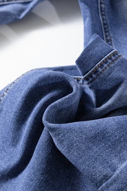 image-Myosotis Mid Rise Distressed Sneak Peek Straight Leg Jeans