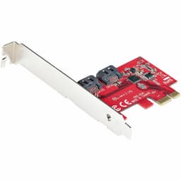 image-PCI Card Startech 2P6G-PCIE-SATA-CARD