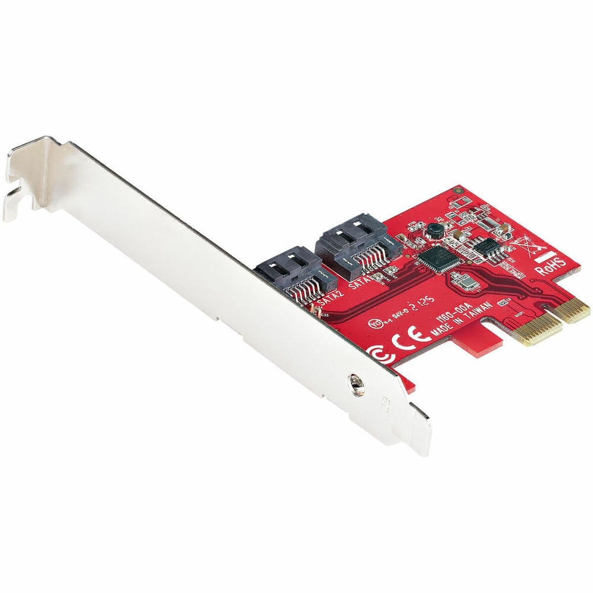 image-PCI Card Startech 2P6G-PCIE-SATA-CARD