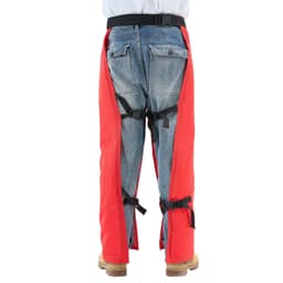 image-VEVOR Apron Style Chainsaw Chaps, Class C, 8 Layers Chainsaw Pants with Adjustable Belt & Gear Pocket, Chain Saw Chaps for Men/Women, Chainsaw Safety Equipment for Loggers Forest Workers, Large