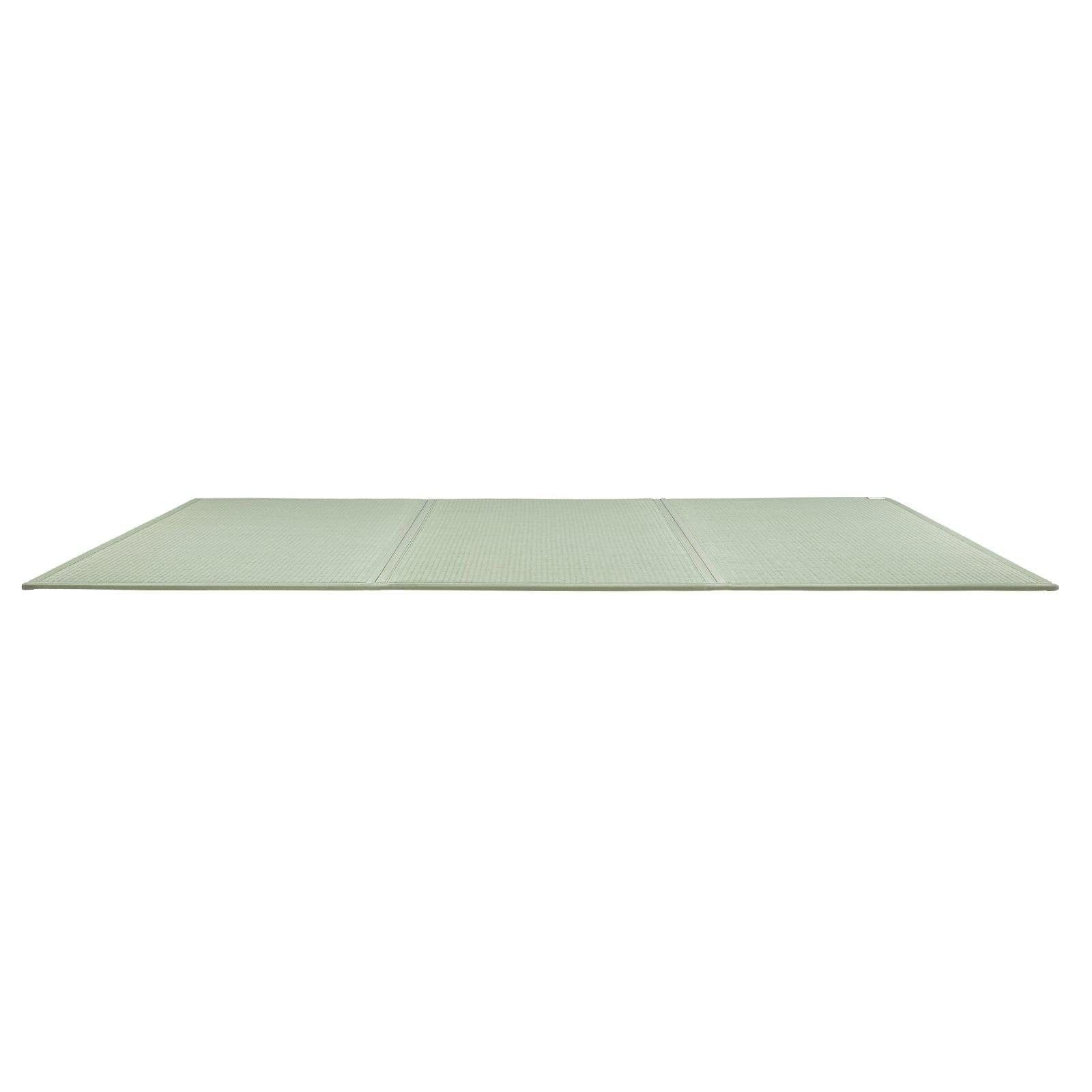 image-VEVOR Japanese Tatami Mat, Queen Size Foldable Japanese Tatami Mattress( Natural Rush Grass), Japanese Floor Mattress with Non-Slip Backing & Fresh Scent, Futon Mattress for Sleeping Meditation Yoga