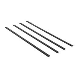 image-VEVOR Bottom Locking Privacy Slats, Double-Wall Vertical Bottom-Locking Slats with Wings for Chain-Link Fence, High-Density HDPE Chain Link Slats Ideally Fit 6' High Fence for Garden and Farm(Black)