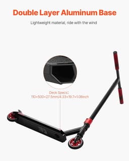 image-VEVOR Pro Stunt Scooter - Lightweight Aluminum Trick Scooter