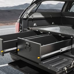 image-VEVOR 1 Pair Full Extension Drawer Slides 18 20 22 28 30 32 36 38 40 44 48 52 56 60 in, 500 lbs Load Capacity Locking Drawer Slides, Ball Bearing with Lock Side Mount Drawer Slide Rail