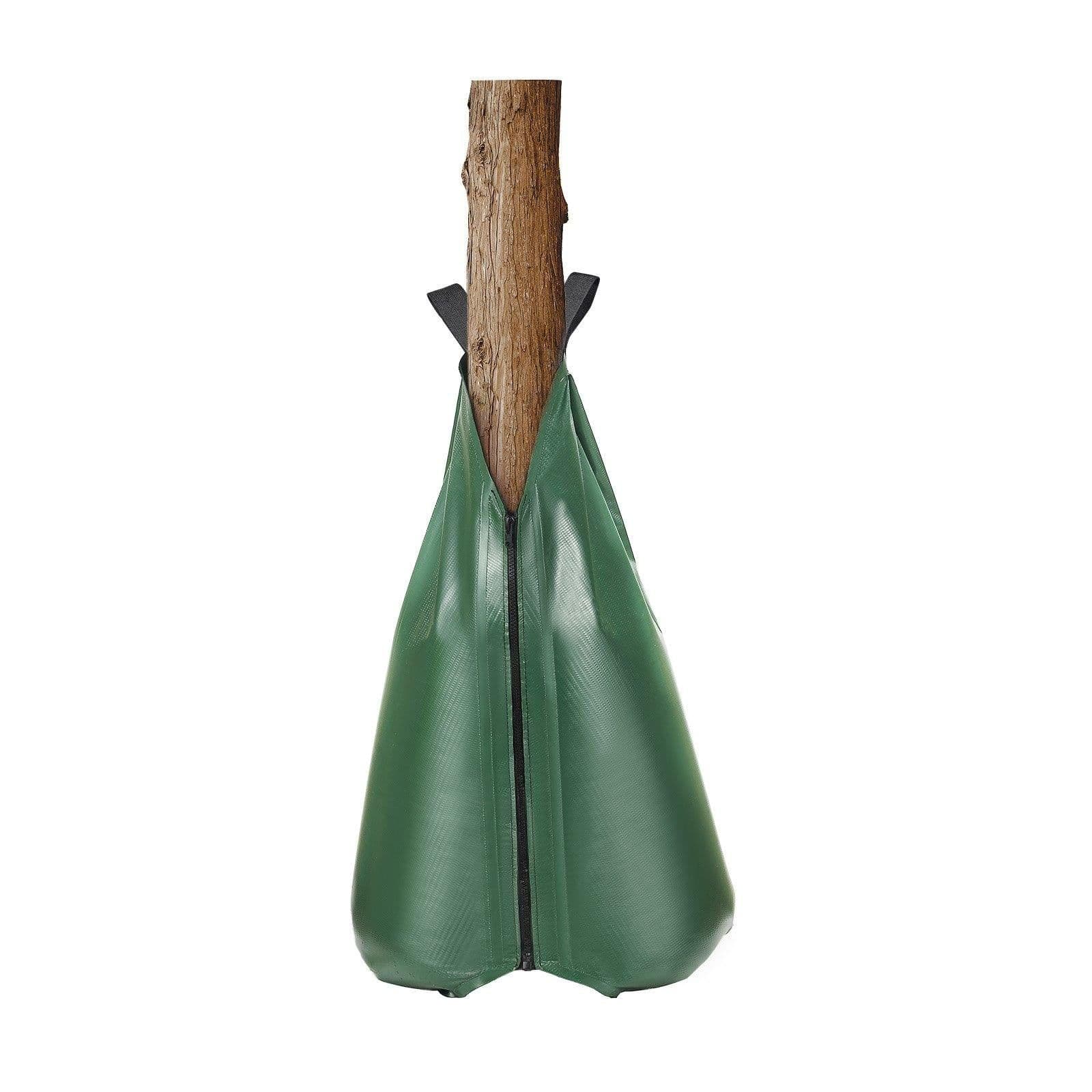 image-VEVOR Tree Watering Bag, 3 Packs 20 Gallons Watering Bags for New Trees, 5-9 Hours Slow Release Refillable Tree Drip Irrigation Bags with Zipper, Durable Tree Watering System for Deep Root Targeting