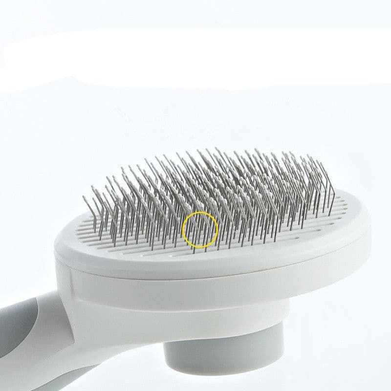 image-Round Handle Pet Passage Comb