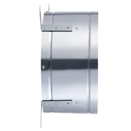 image-VEVOR Gable Mount Fan, 15 Inch Attic Exhaust Fan with Adjustable Thermostat & Outer Mesh, 1300 CFM House Ventilator Cools Up to 1850 Sq.Ft, Quiet Ventilation for Roof, Garage & Shop, Galvanized Color