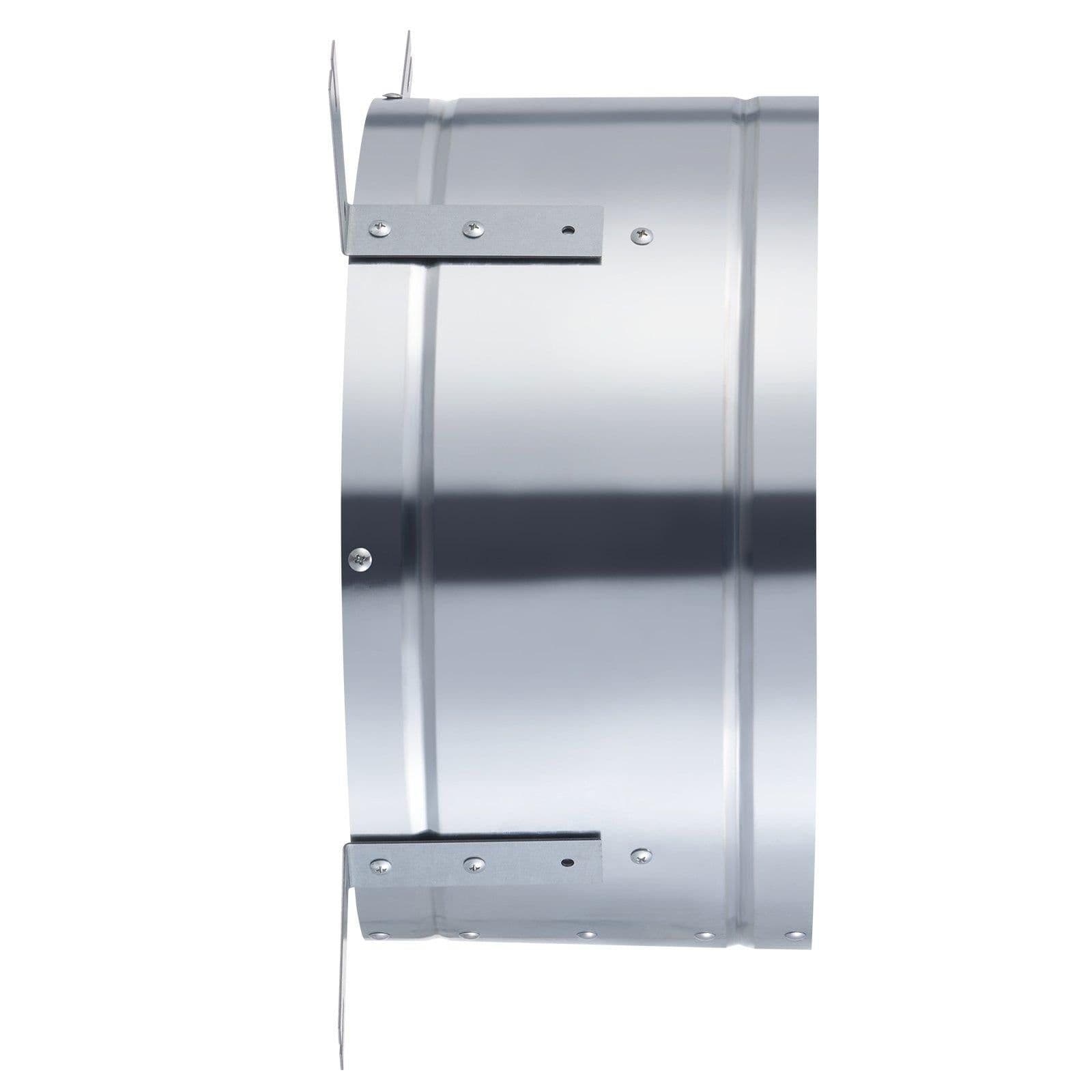 image-VEVOR Gable Mount Fan, 15 Inch Attic Exhaust Fan with Adjustable Thermostat & Outer Mesh, 1300 CFM House Ventilator Cools Up to 1850 Sq.Ft, Quiet Ventilation for Roof, Garage & Shop, Galvanized Color