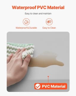 image-VEVOR Fall Mat for Elderly, 3/4-inch Thickened Fall Prevention Pad with Beveled Edge, Anti-Slip Bedside Safety Floor Mat for Seniors, Handicaps, Patients (24 x 70 inch)