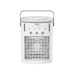 image-VEVOR Portable Air Conditioner, 4-in-1 Evaporative Air Cooler with Remote Control, 3-Speed Mini Air Conditioner with Timer, 3 Mist Levels, 1L Water Tank, 120° Oscillating Mini AC Fan for Desktop Home