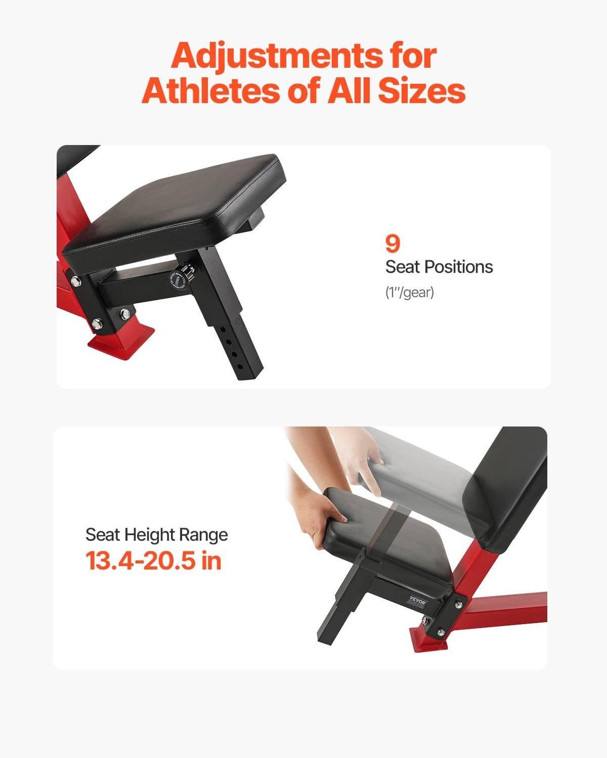 image-VEVOR Incline Chest Fly and Rear Delt Fly Machine, 450 LBS Chest Machine, Adjustable Fitness Chest Bench Set, Home Gym Equipment for Upper Body Strength Training Machine
