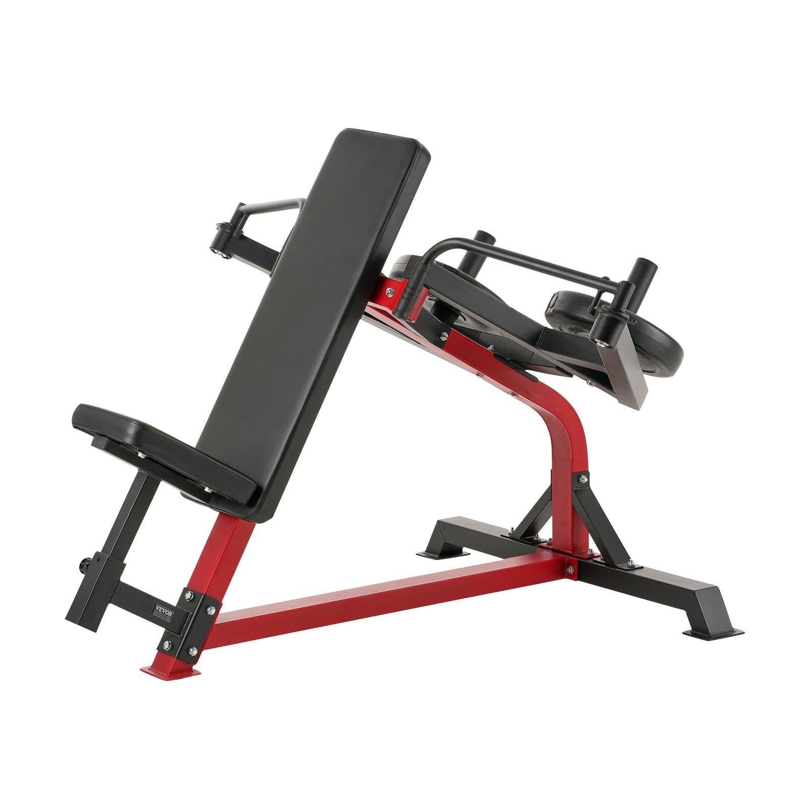 image-VEVOR Incline Chest Fly and Rear Delt Fly Machine, 450 LBS Chest Machine, Adjustable Fitness Chest Bench Set, Home Gym Equipment for Upper Body Strength Training Machine
