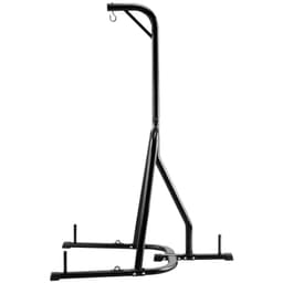 image-VEVOR Punching Bag Stand, Steel Heavy Duty Workout Equipment, Boxing Punching Bag Stand, Holds Up to 140 lbs, Freestanding Sandbag Rack with Weighted Base, Training Equipment for Home Gym Fitness