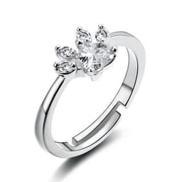image-New Cat Bear Dog Paw Ring for Women Jewelry Sets