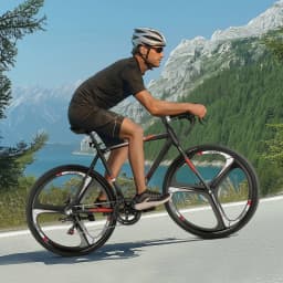 image-VEVOR Road Bike, 700C Wheels Racing Bike, SHIMANO 14 Speeds Drivetrain City Commuter Road Bicycle, Urban Adult Sport Bike with Lightweight Aluminum Alloy Frame, Drop Bar, Disc Brake, for Men Women