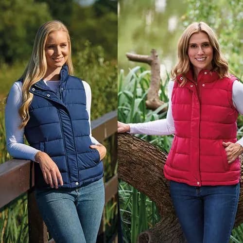 image-Ladies Champion Vermont Winter Warm Puffer Padded Gilet