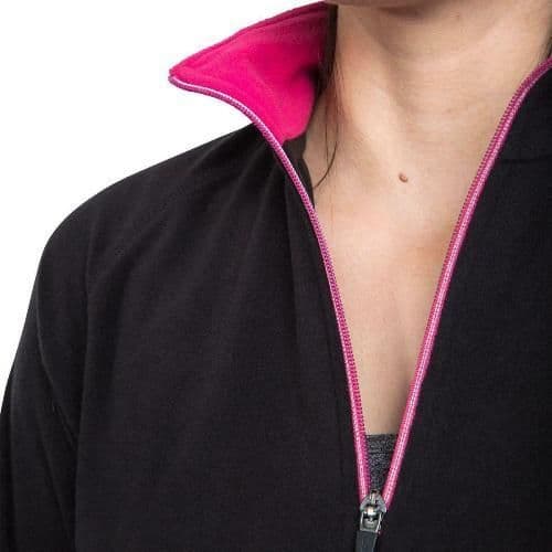 image-Ladies Trespass Skylar Half Zip Top Fleece Jumper