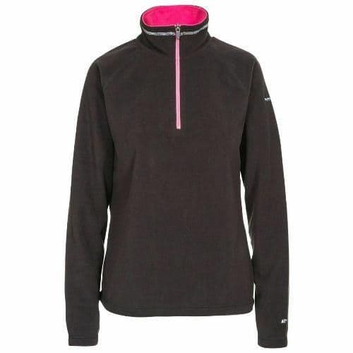 image-Ladies Trespass Skylar Half Zip Top Fleece Jumper