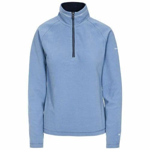 image-Ladies Trespass Skylar Half Zip Top Fleece Jumper