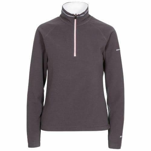 image-Ladies Trespass Skylar Half Zip Top Fleece Jumper