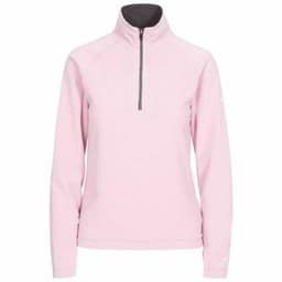image-Ladies Trespass Skylar Half Zip Top Fleece Jumper