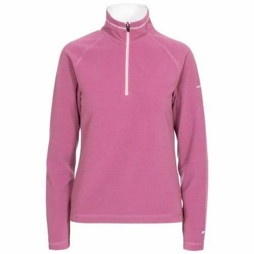 image-Ladies Trespass Skylar Half Zip Top Fleece Jumper