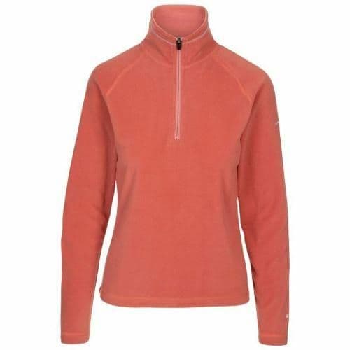 image-Ladies Trespass Skylar Half Zip Top Fleece Jumper