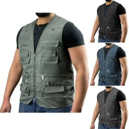 image-Multi Pocket Utility Vest