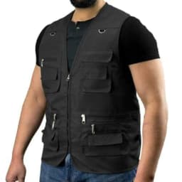 image-Multi Pocket Utility Vest