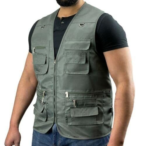 image-Multi Pocket Utility Vest