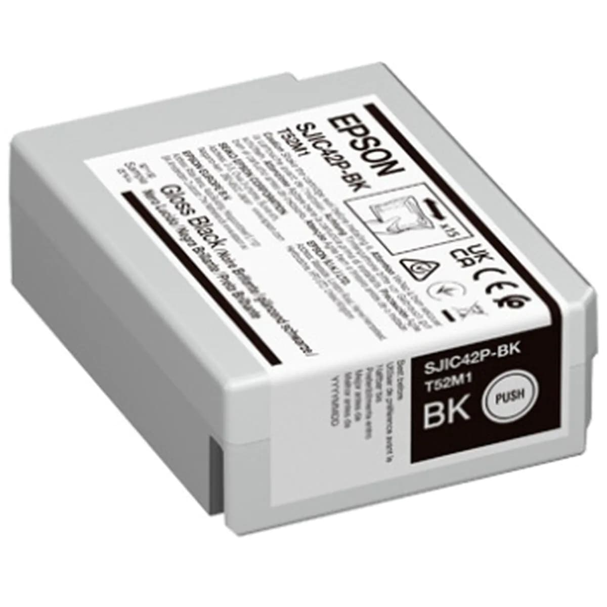 image-Original Ink Cartridge Epson SJIC42P-BK Black