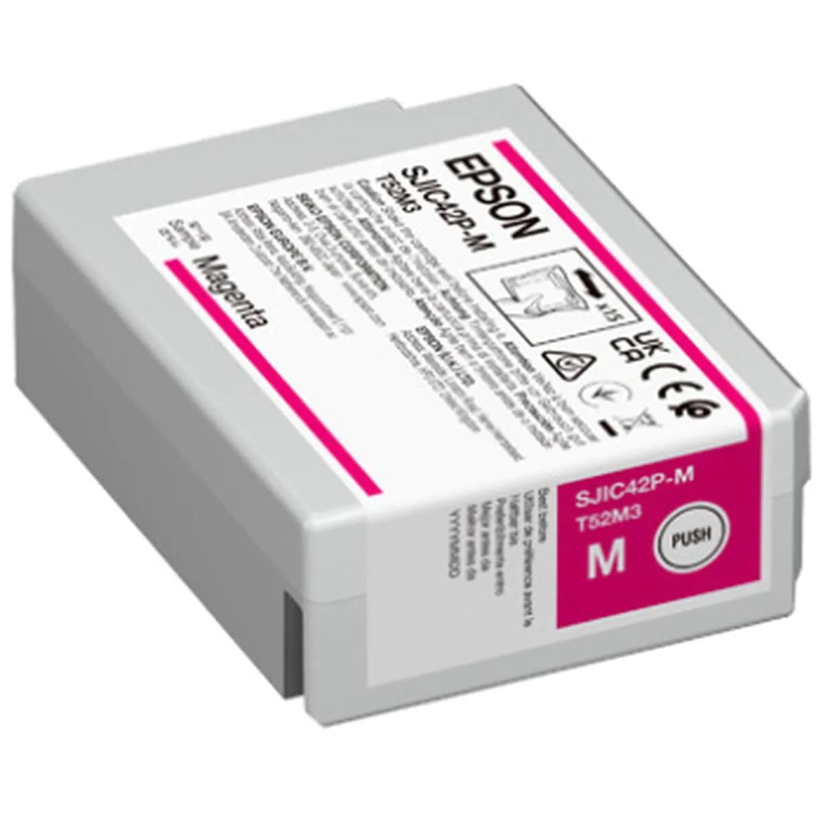 image-Original Ink Cartridge Epson SJIC42P-M Magenta