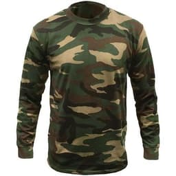 image-Game Woodland Camouflage Long Sleeve T Shirt