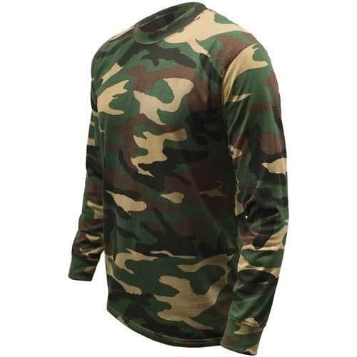 image-Game Woodland Camouflage Long Sleeve T Shirt