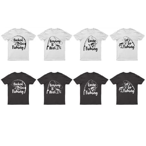 image-Men's Premium Fishing Logos T-Shirt