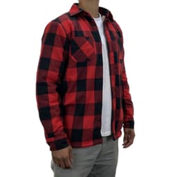 image-Mens Sherpa Fleece Lined Work Shirt - 4061