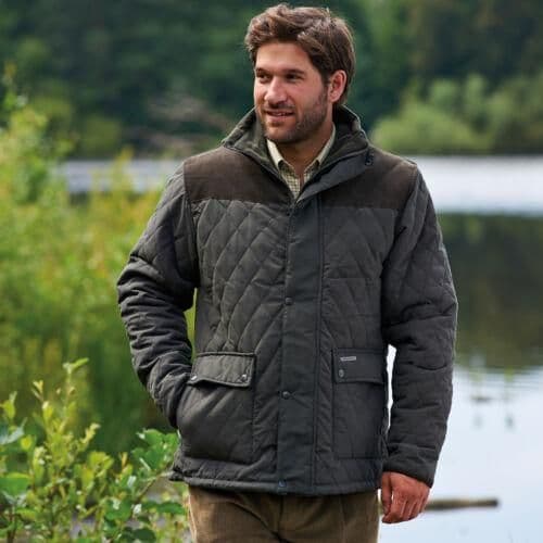 image-Mens Champion Lewis Fleece Lined Jacket