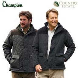 image-Mens Champion Lewis Fleece Lined Jacket