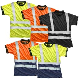image-Hi Vis HV007 Short Sleeve Crew Neck T-Shirt