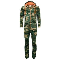 image-Adults Unisex Woodland Camouflage Onesie