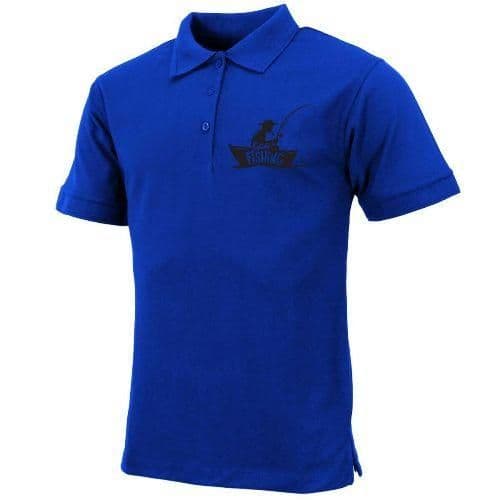 image-Mens "Gone Fishing" Polo Shirt