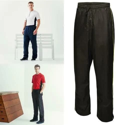 image-Regatta Mens Athens Mesh Lined Tracksuit Bottoms - TRA412 Trousers