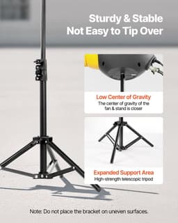 image-VEVOR Foam Machine, 115 W Party Foam Cannon, Portable Foam Maker with a Tripod Stand, Powerful Foam Party Machine, for Backyard, Pool, Outdoor Events, Birthdays, Celebrations and Party, Grey & Yellow