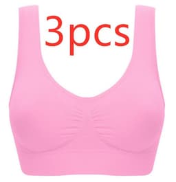 image-Women Yoga Tank Tops Sports Bra Workout Fitness Running Crop Top